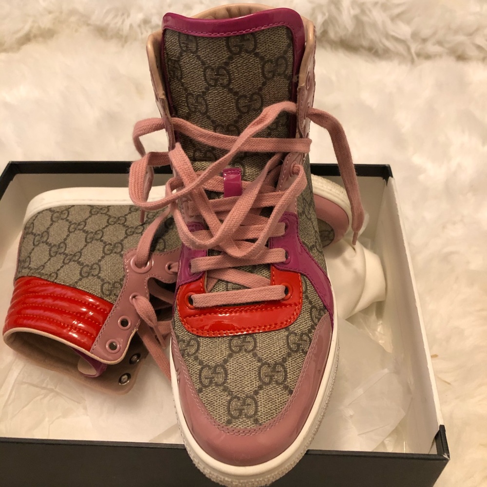 High top Gucci sneakers